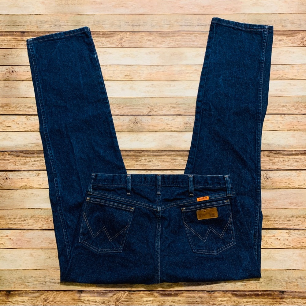 WRANGLER 13 Original Flame Resistant Blue Jeans